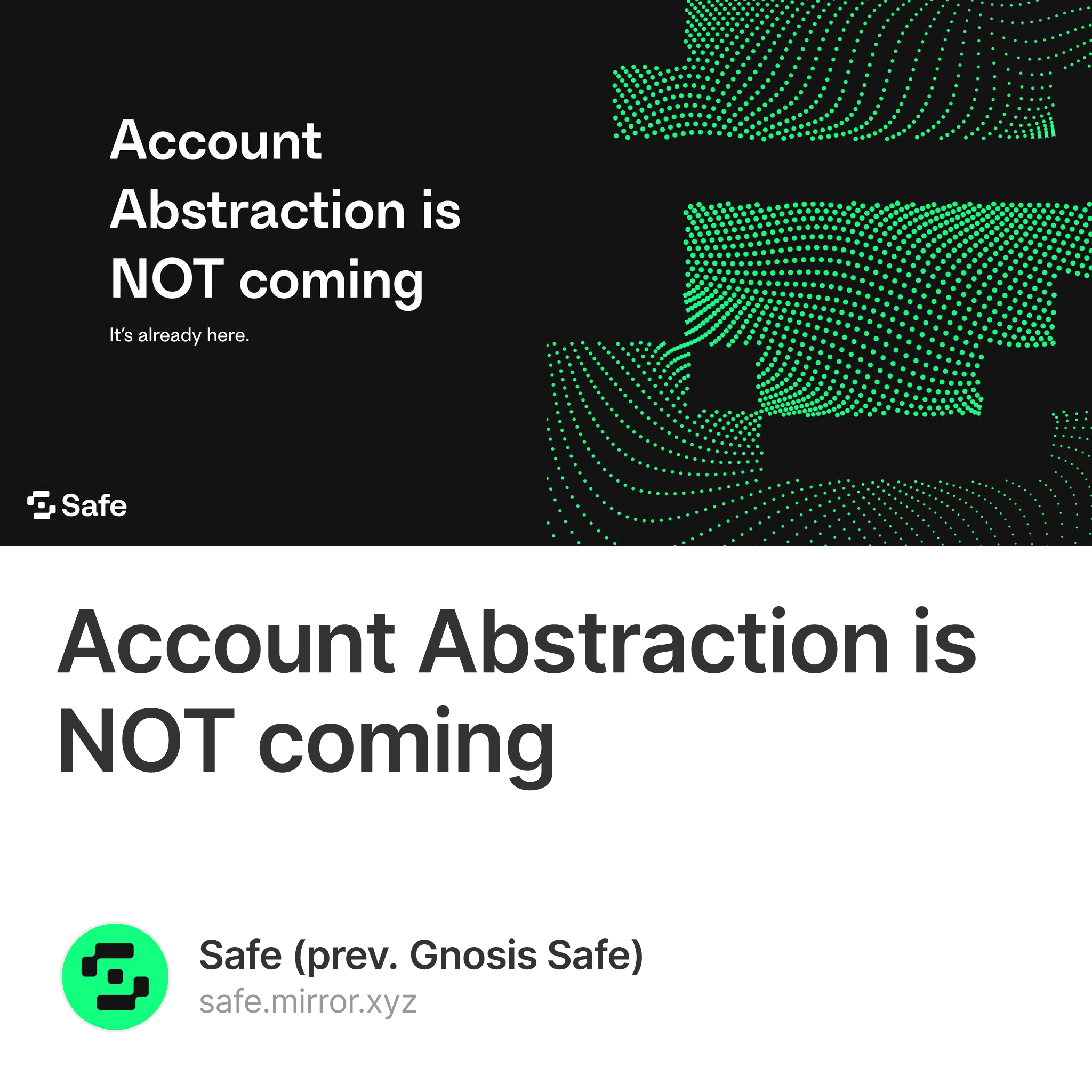 Obvious Litepaper: Account Abstraction Enabled Smart Contract Wallet